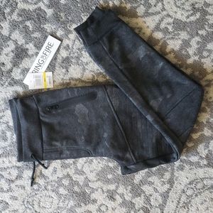 Big Boys Camouflage Moto joggers- M